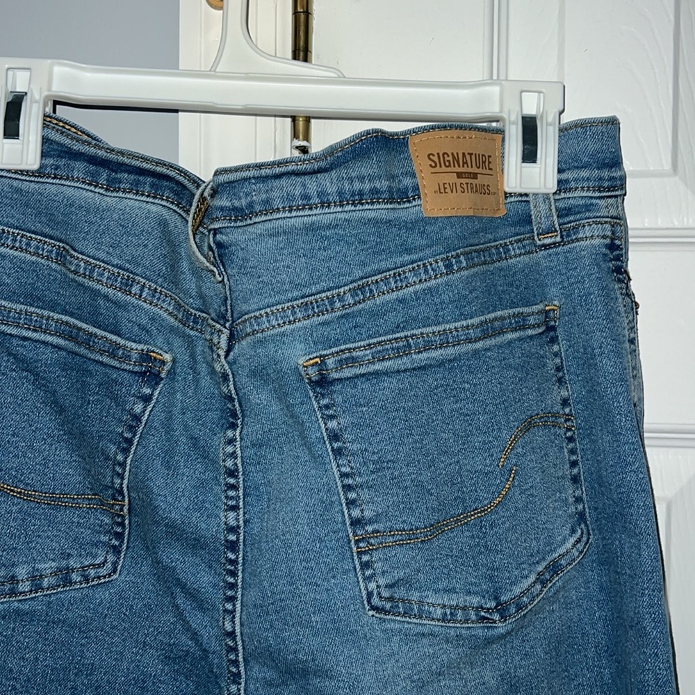 Levi high-rise straight jeans